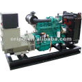 electric start 100kw diesel generator with famous brand engine